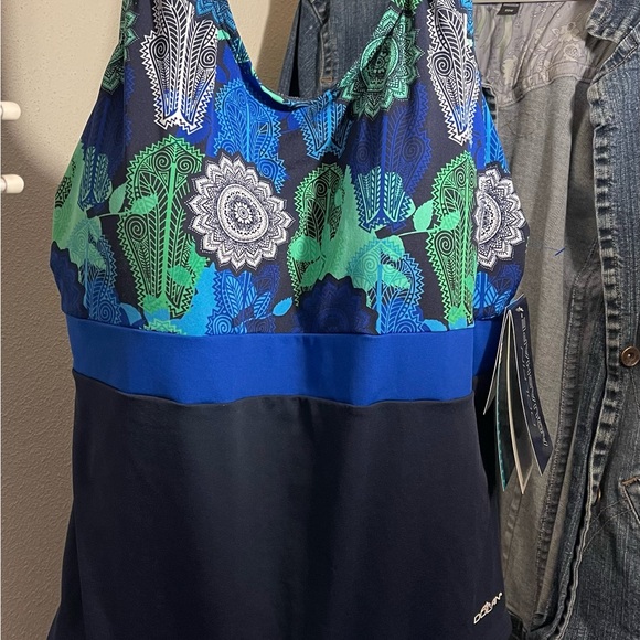 BNWT Bathing Suit Dolfin Swimsuit Size 20 One Piece New - Picture 9 of 12